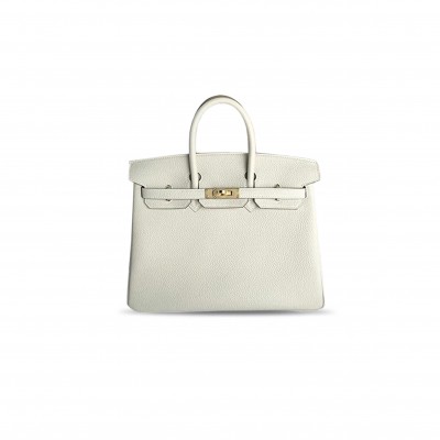 HERMÈS BIRKIN 30 CRAIE WHITE BEIGE TOGO LEATHER GOLD HARDWARE HANDBAG 326871 (30*23*15cm) HERMÈS BIRKIN 30 CRAIE WHITE BEIGE TOGO LEATHER GOLD HARDWARE HANDBAG 326871 (30*23*15cm)